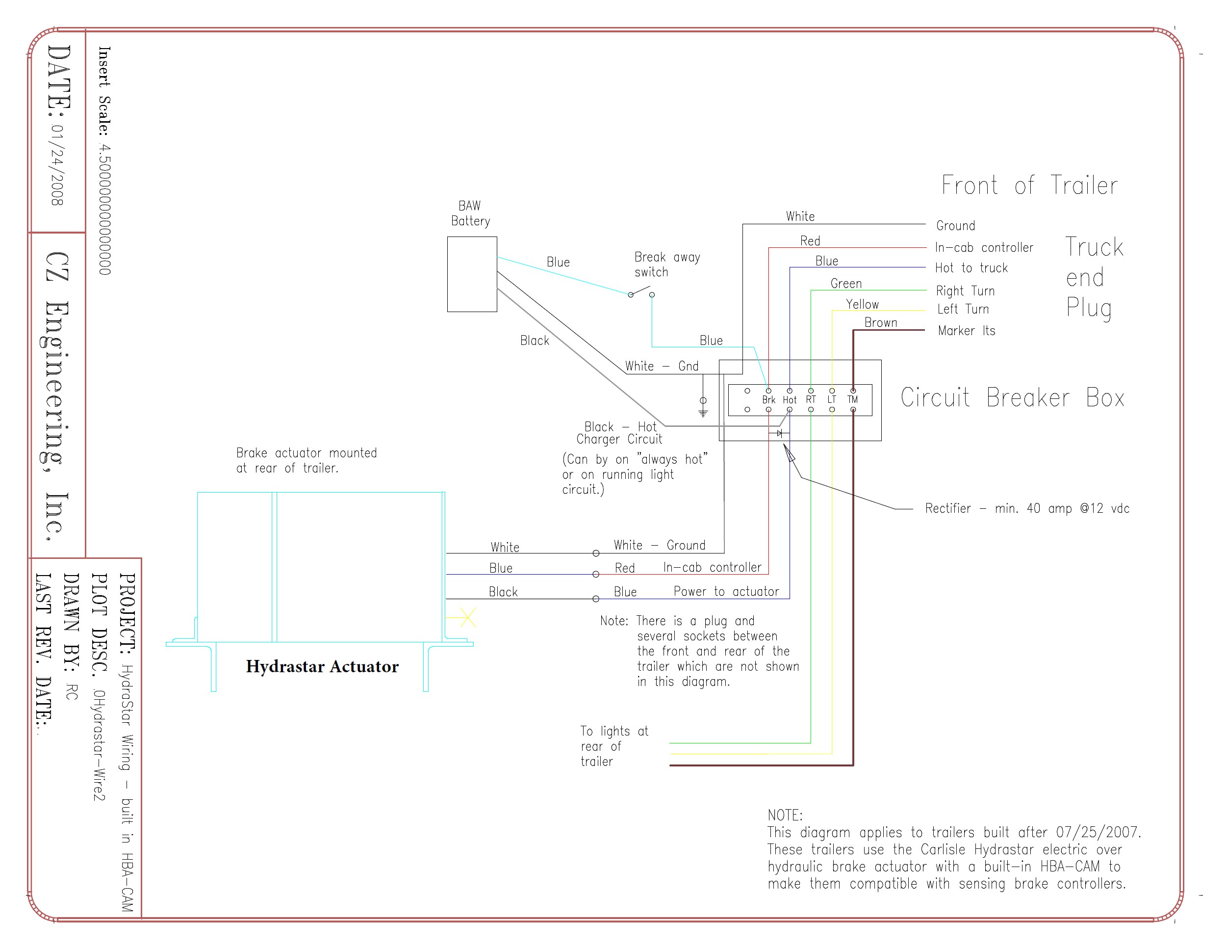 Hydrastar Wiring