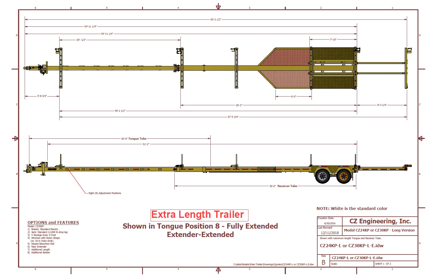 Pt Long Tandem Extended